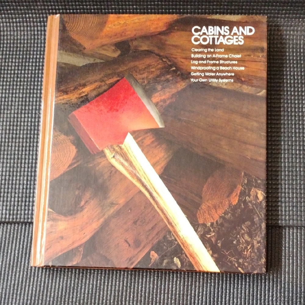 3/$10 - Cabins and Cottages Book with Hardcover